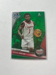 2023-24 Bowman Chrome University Green 1st Jamal Shead 15/99 Houston Cougars - Picture 1 of 1
