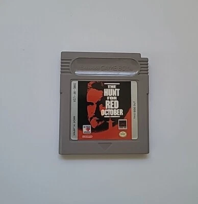 The Hunt for the Red October Nintendo GameBoy - Great Condition- GB - Image 1 of 3