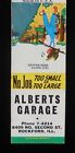 1950s Alberts Garage 8409 No. 2nd St. Rockford Machesney Park IL Winnebago Co MB