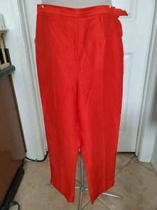 Women Josephine Chaus   100%,Silk  Pants Size 4 - Picture 1 of 12