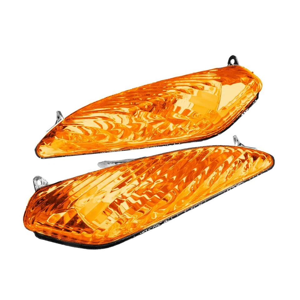 Pair Front Turn Signal Light Lens Shell Fit For BMW R1200RT 2005-09 R900RT 06-11 - Image 1 of 4