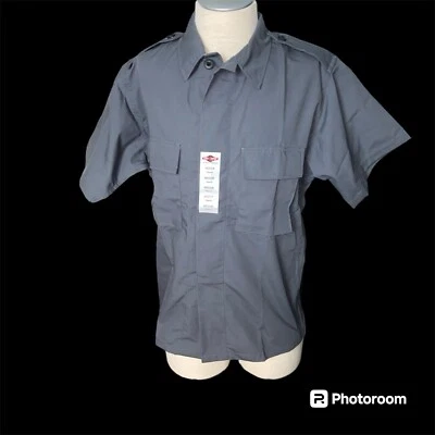 True Spec Tatical Shirt M Grey Mens Police Military  - Image 1 of 4