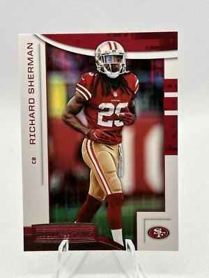 2018 Rookies & Stars Base #34 Richard Sherman - San Francisco 49ers - Image 1 of 2