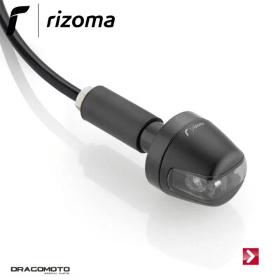 MV AGUSTA F4 1000 312 R 2007-2009 Blinklicht Sguardo RIZOMA FR060B Schwarz — 第 1/4 张图片