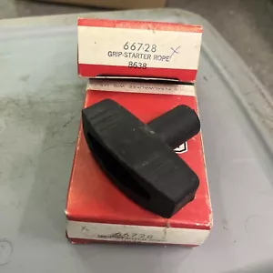 Excelente empuñadura de goma Briggs & Stratton #66728 cuerda de arranque nunca usada (NOS) - Imagen 1 de 1
