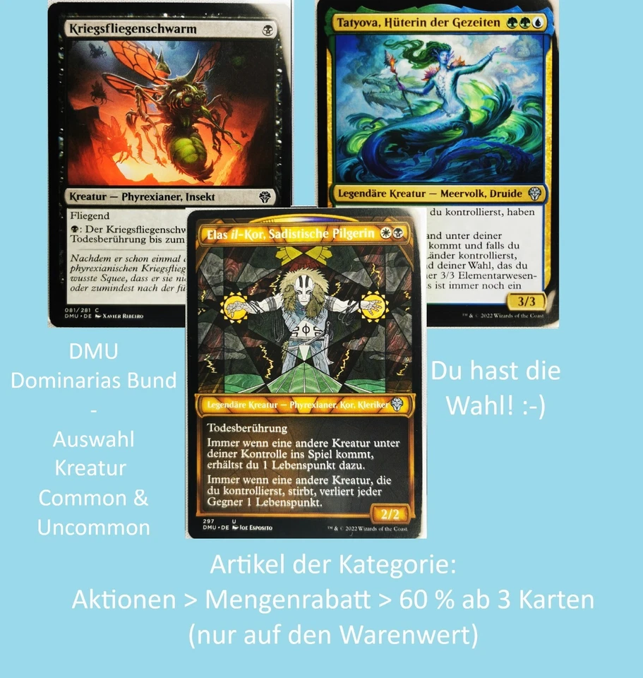 Magic MTG | DMU | Dominarias Bund | Common & Uncommon | Kreatur | Auswahl - Bild 1 von 1