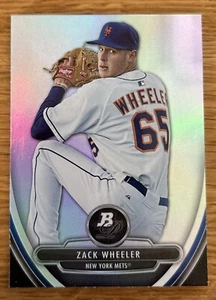2013 Bowman Platinum - Prospects #BPP5 Zack Wheeler (RC) - Picture 1 of 2