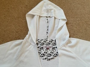 White Stuff White Long Sleeve 100% Cotton Hooded Jumper Hoodie Size 12 uk - Picture 1 of 6