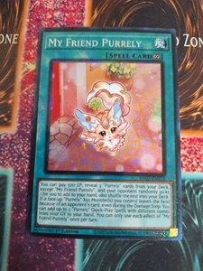 Yu-Gi-Oh! My Friend Purrely RA02-EN071 Collector's Rare 1st Edition Near Mint - Picture 1 of 5
