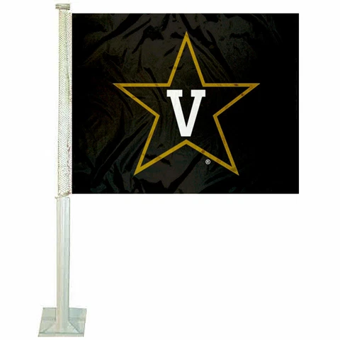 Vanderbilt Commodores Star Car Auto Window Flag Cover