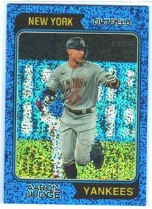 2023 Topps Heritage Chrome Blue Sparkle Refractors You Pick Complete Your Set - Picture 1 of 2