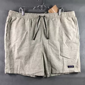 Pantalones Cortos Patagonia Baggies Naturals Para Hombre Talla XXL Cambray: Gris Pluma Nuevos con Etiquetas - Imagen 1 de 9