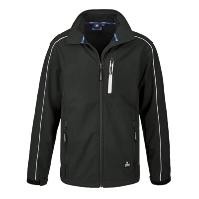 4PROTECT Softshelljacke OHIO Schwarz Regenjacke Herren Outdoorbekleidung