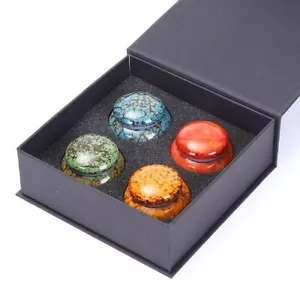 Small Urn for Human Ashes 1.6' Handicrafted Urn Beautiful Tiny Keepsake set of 4 - Picture 1 of 3