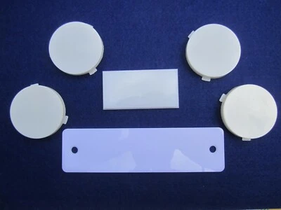 1963-1965 Buick Riviera Interior Lens Replacement Kit. Dash Console Sail Panels - Image 1 of 3