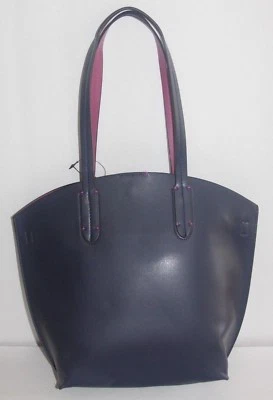 Nuevo Bolso de Mano Azul Marino Mediano Asas Merona Hombros o Correa Bandolera Foto 1 de 4