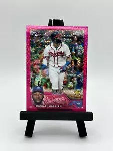 2023 Topps Cromato Michael Harris II #79 166/350 Rookie RC Magenta Speckle SP - Foto 1 di 2