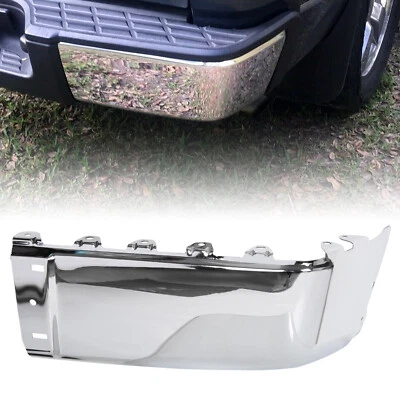 For 2007-2013 Chevy silverado Sierre 1500 Chrome Rear Bumper End Cap Passenger - Image 1 of 4