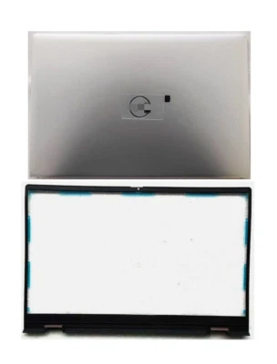Bisel delantero tapa trasera tapa trasera para Dell Inspiron14 5410 5415 plata Foto 1 de 3