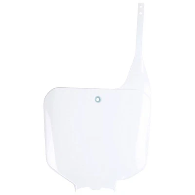 Placa de matrícula delantera UFO blanca para Honda CR250R 1995-1999 Foto 1 de 2