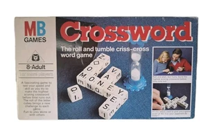 Original Crossword Board Game MB GAMES Vintage 1978 - Picture 1 of 20