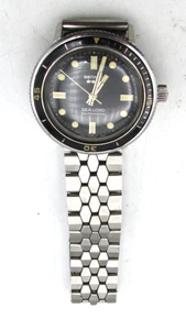 BENRUS SEA LORD 39mm to CROWN SERIES 7092 CHOICE TITANIUM BRACELET WATCH OR6 - Picture 1 of 9