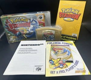 Pokemon Stadium 2 CIB 100% Completo (Nintendo 64 N64) con Protector - Imagen 1 de 19