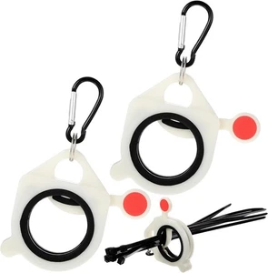 2 Pcs Zip Tie Holder Light Plastic Cable Reusable Ties White  - Picture 1 of 7