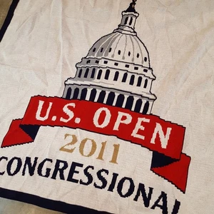 US Open 2011 Congressional Rory McIlroy Commemorative Blanket PGA Golf Throw - Bild 1 von 4