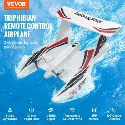 RC Plane 24GHZ 3 Channel Remote Control Airplane with 6Axis Gyro - Image 1 of 4