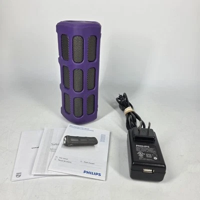 Altavoz portátil Bluetooth Philips SHOQBOX SB7200 - Probado y funcionando Foto 1 de 4