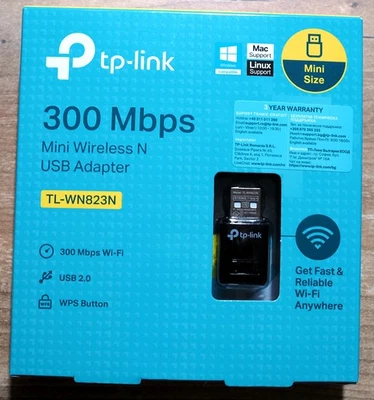 tp-link TL-WN823N 300 Mbps Wireless USB Adapter - gebraucht / wie neu! - Bild 1 von 4