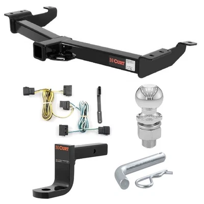 Curt Class 4 Trailer Hitch Tow Package for Ford Econoline Van E-150/E-250/E-350 - Image 1 of 4