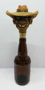 Vintage Old Cowboy Cork Stopper - Picture 1 of 6