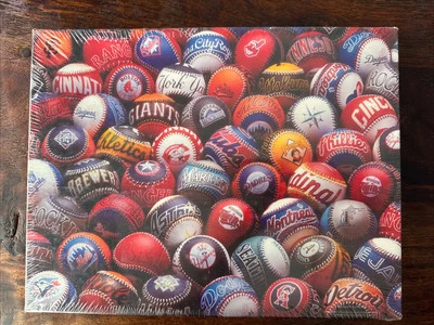 SPRINGBOK PLAY BALL Vintage Baseball 500 pc Puzzle PZL4504 Hallmark MLB 1995 - Image 1 of 4