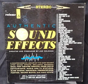 Authentic Sound Effects Volume 5 - Elektra  1970 - Picture 1 of 7