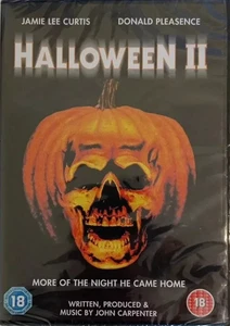 HALLOWEEN II (2) Jamie Lee Curtis Donald Pleasence DVD Horror R2 NEW/SEALED - Picture 1 of 2