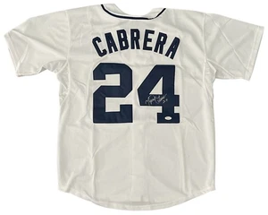MIGUEL CABRERA SIGNED DETROIT TIGERS JERSEY (SIZE 50) JSA LOA Y57054 - Picture 1 of 5
