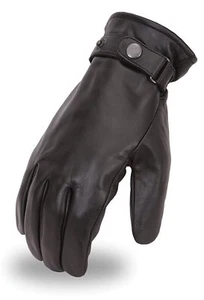 FI115-GL First Classic Men's Thermal Lined Military Style Glove Black & Brown - Picture 1 of 1