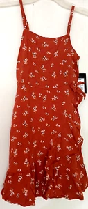 Art Class girls sun dress size 6 / 6X addjustable strapes flower print NWT - Picture 1 of 12