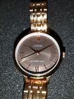 Ladies Lorus PC21-X133 Quartz Watch with Gold Metal Strap & Sprung Clasp - 515