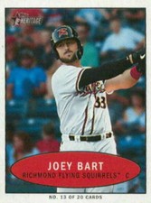 2020 Topps Heritage Minors 1971 Bazooka Numbered Test #13 Joey Bart RC Rookie 