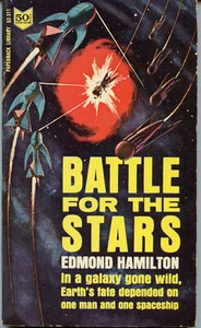 Edmond Hamilton BATTLE FOR THE STARS pbk 1964 Jack Gaughan Cover Art - Picture 1 of 1