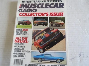 Vintage Petersen's Musclecar Classics Collector's Issue 1985 Very Good Condition - Picture 1 of 9