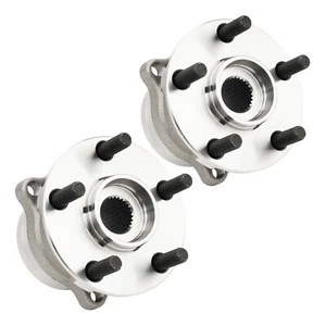 Set of 2 Rear Wheel Bearings and Hubs for 14-18 Subaru Forester Impreza 512518 - Foto 1 di 10