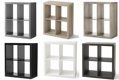 BETTER HOMES & GARDENS LP Vinyl Record Storage Album Cube Organizer Display Rack Shelf Bookcase!