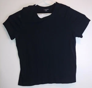 Croft & Barrow black T-Shirt Women’s 2XL - Picture 1 of 4