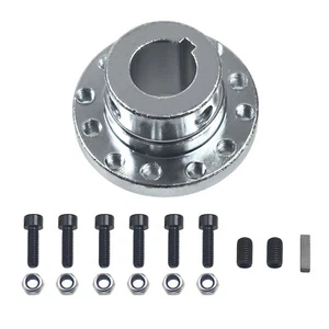 Dual use 6 Hole Rear Axle Sprocket Brake Disc Hub 3/4 Bore For Go Kart Golf Cart - Picture 1 of 6