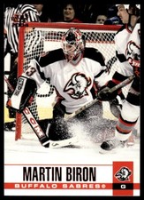 2003-04 Pacific Red Martin Biron R26 Buffalo Sabres #36