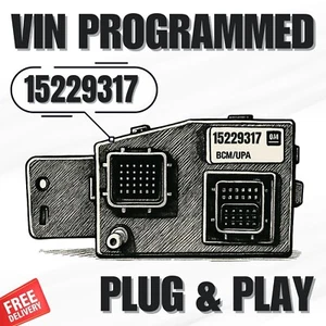 📍 VIN PROGRAMMED PLUG & PLAY BCM CHEVY COLORADO GMC CANYON 2005-2006 15229317 - Picture 1 of 1